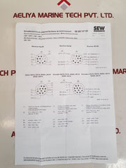 Sew-eurodrive Waf30 Cmp50M/Bp/Ky/Rh1M/Sb1 Servo Motor With Plug Connector