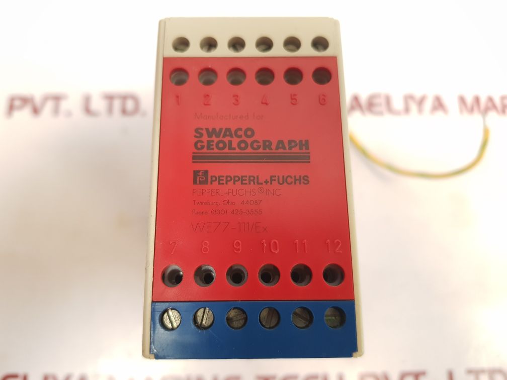 Pepperl+Fuchs We77-111/Ex Switch Amplifier