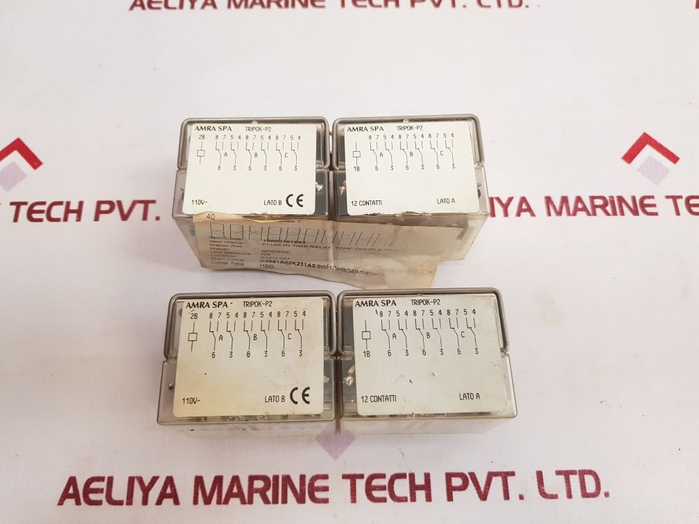 Amra Tripok-p2 Plug-in Time Relay 10000101693