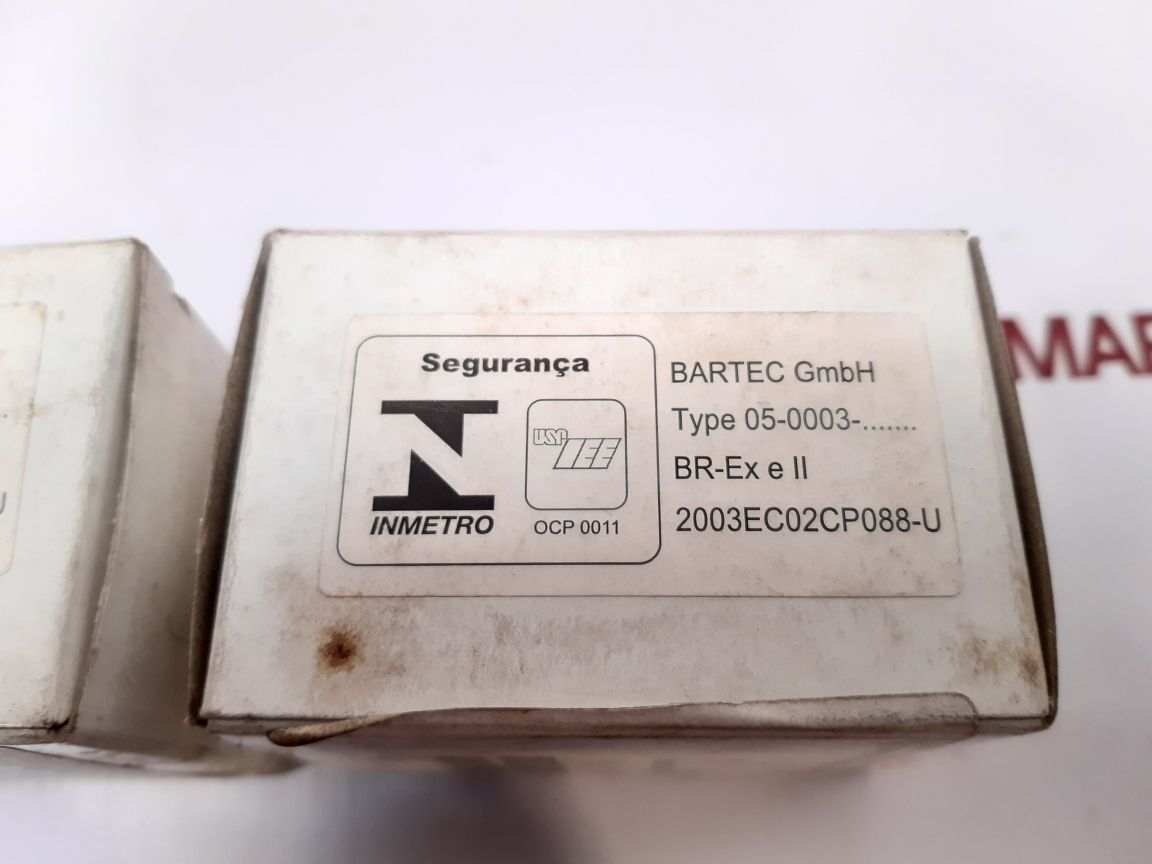 Bartec Type 05-0003-....... Selector Switch Head