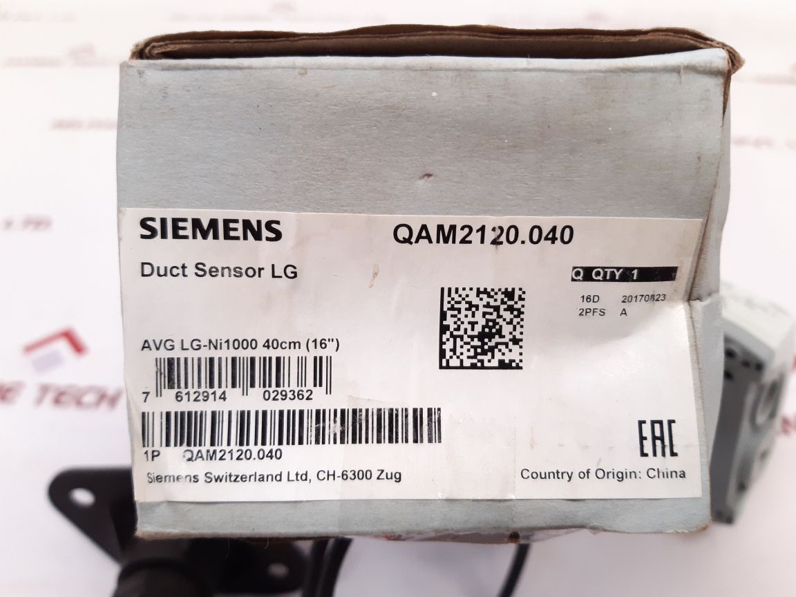 Siemens Qam2120.040 Temperature Sensor New