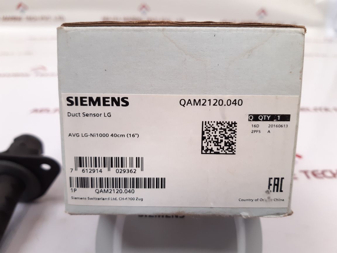 Siemens Qam2120.040 Temperature Sensor New 160613A