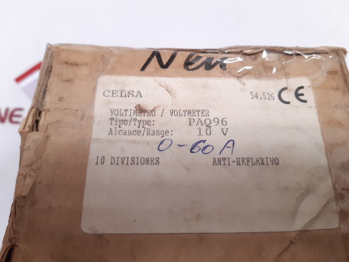 Celsa Paq96 Ammeter