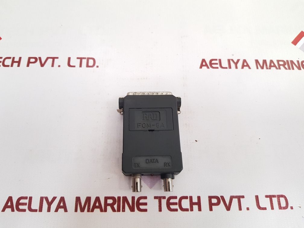 Rad Fom-5A Fiber Optic Connector Modem