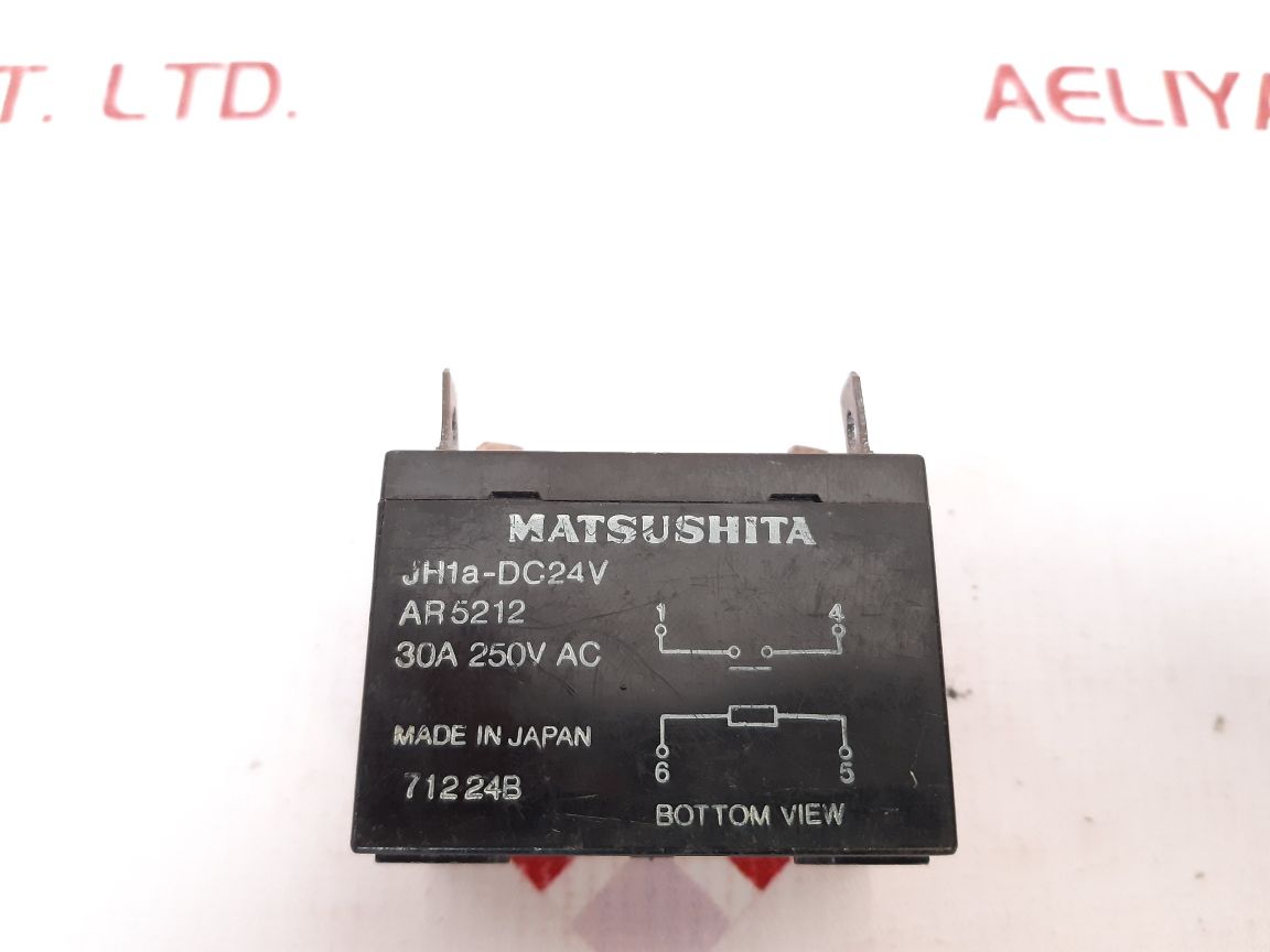 Matsushita Jh1A-dc24V Power Relay 30A 250V Ac