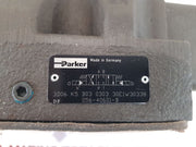 Parker 4D01 P208 0302 C1W30 Directional Hydraulic Valve 110-115/120V 50/60Hz