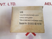 Set of 10X Bartec ptb 00 atex 3114 u green lamp lens