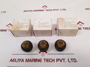 Set Of 5X Bartec 05-0003-00 15/00 Yellow Lamp Lens