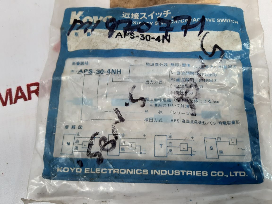 Koyo Aps-30-4N Proximity Switch