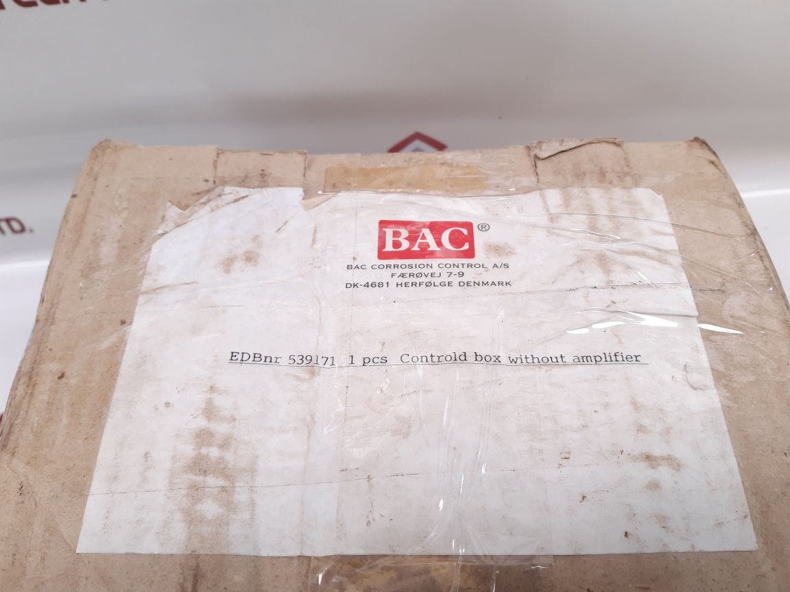 Bac Edbnr 539171 Controld Box Without Amplifier 0 To 150 Mv