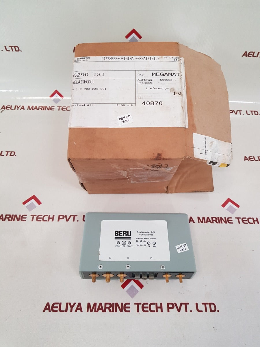 Beru 0 203 230 001 relay module