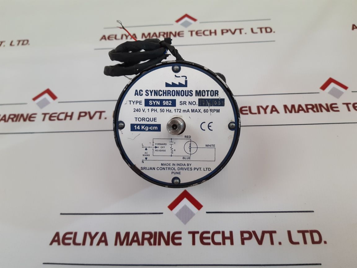 Srijan Control Drives Syn 982 Ac Synchronous Motor