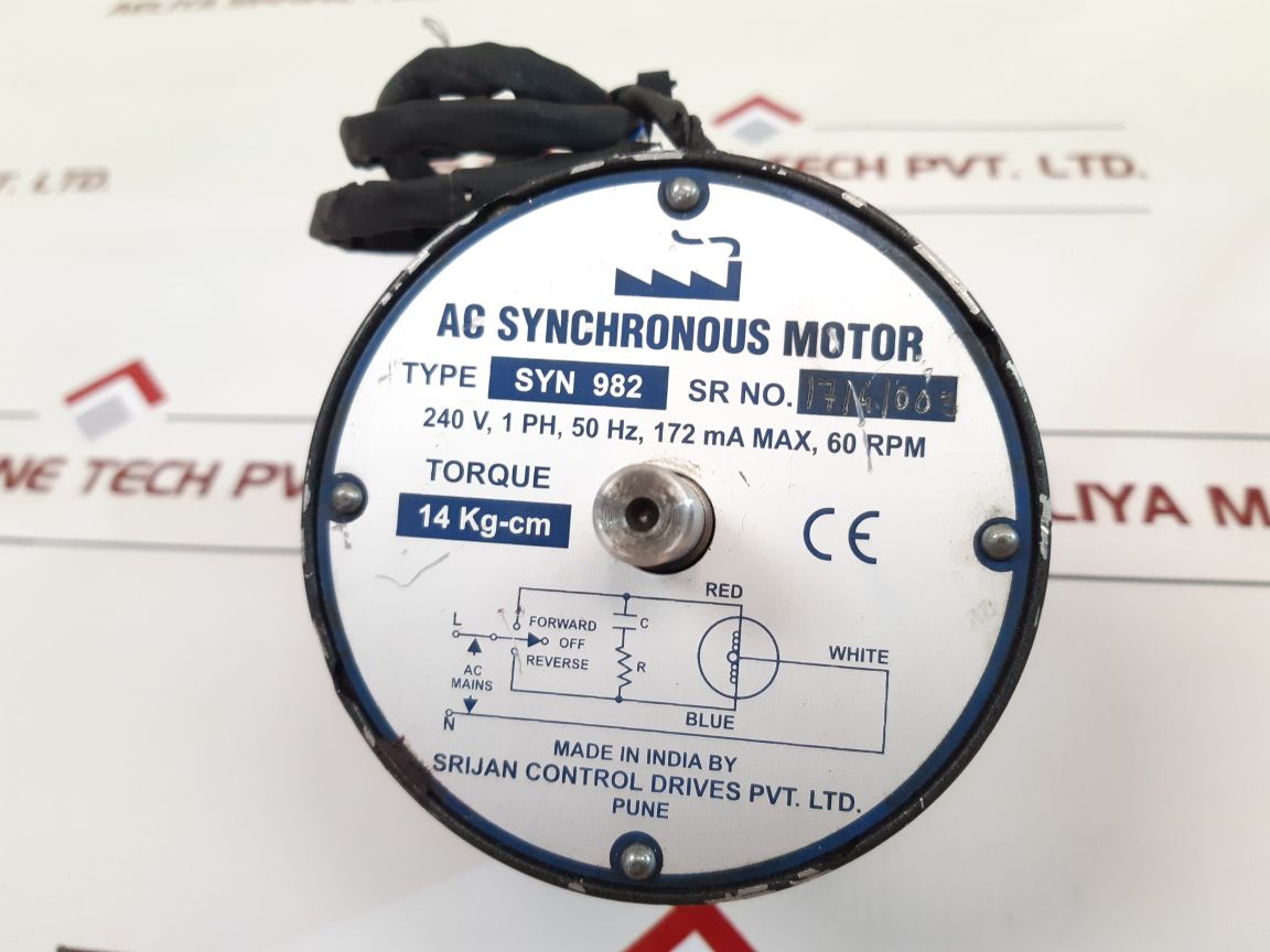 Srijan Control Drives Syn 982 Ac Synchronous Motor – Aeliya Marine