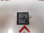 Schrader G25 Solenoid Coil 3 Watts Used