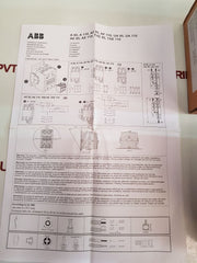 Abb A110-30 Contactor With Cal18-11 New