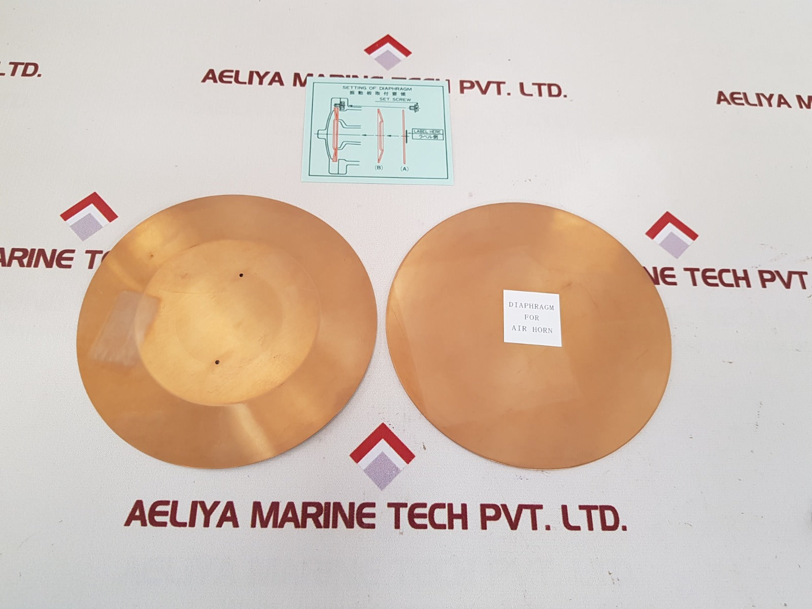 Ibuki kogyo 150 type diaphragm for air horn set