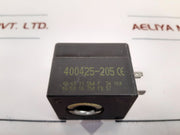 Asco Scxe210D095Vmo Solenoid Valve Coil 400425-205 Used