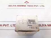 Crompton Pe-401-750/5A Current Transformer Ratio-750/5A