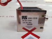 Rs 250-1319 Linear Solenoid 6V Dc