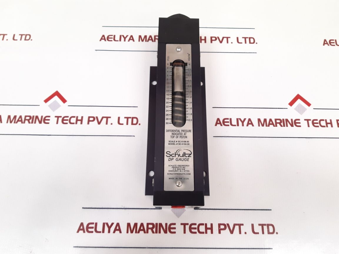 Schultz Sc-5150 Pressure Gauges Sc-5158-30