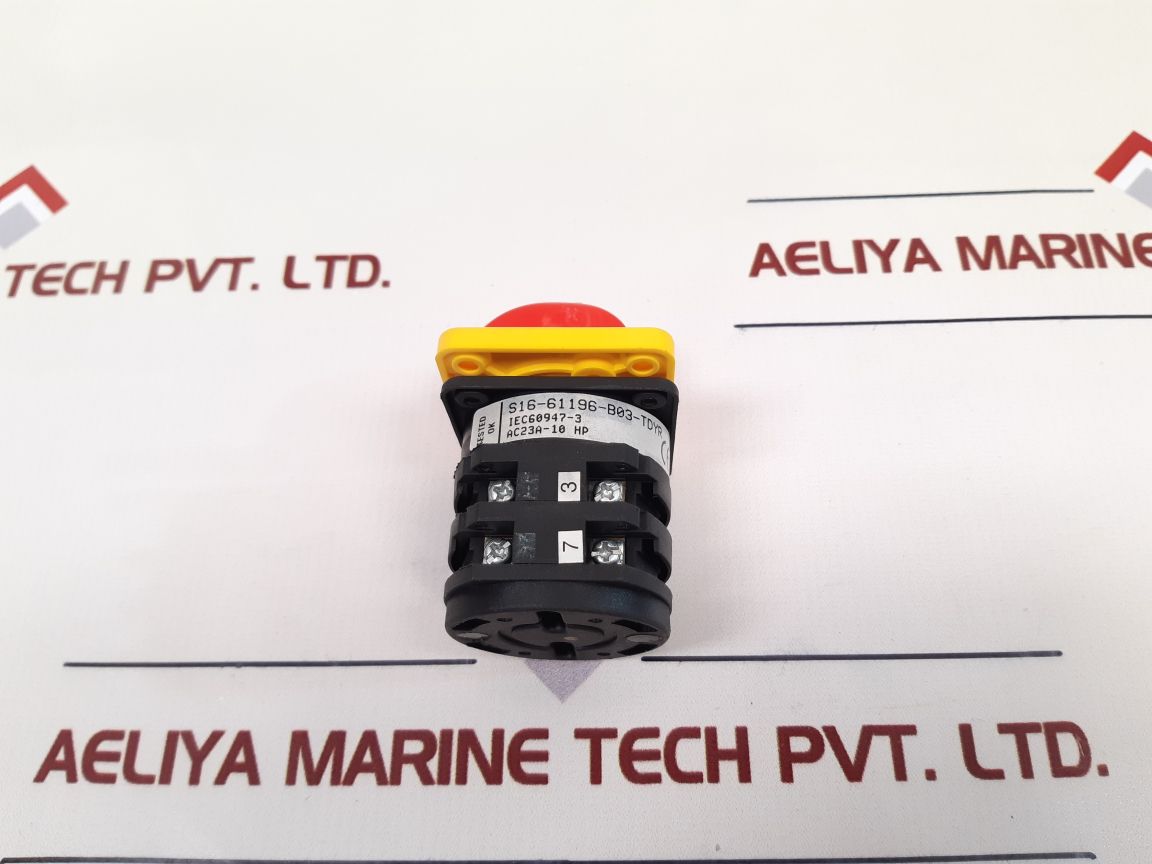 Salzer S16-61196-b03-tdyr Rotary Switches