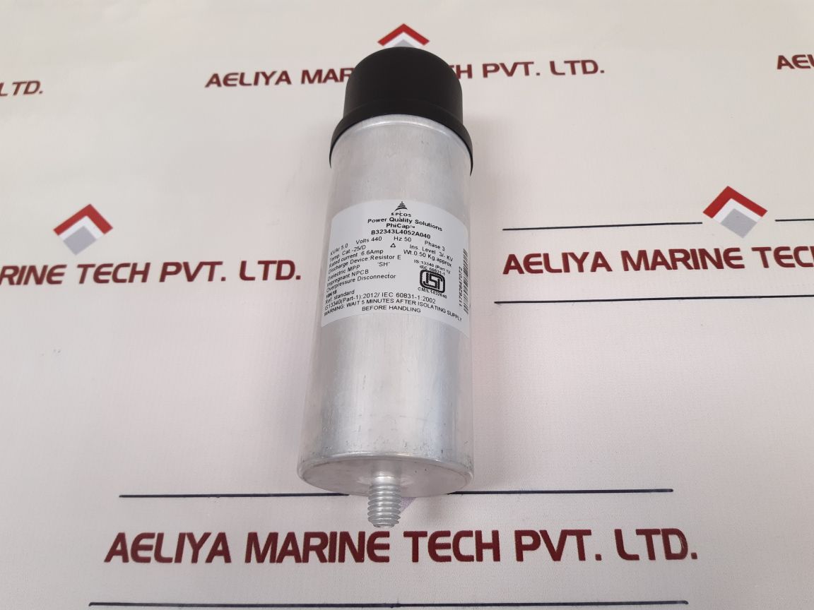 Epcos Tdk B32343L4052A040 Phicap Normal Duty Capacitor