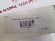 Epe 1,5 gw0200p filter clogging pressure indicator switch