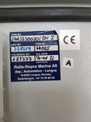 Rolls-royce Caa35200801 Panel