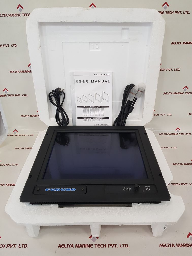 Furuno Jh 19T02 Mmd-a1-11157 Hatteland Display 100W (Not Working)