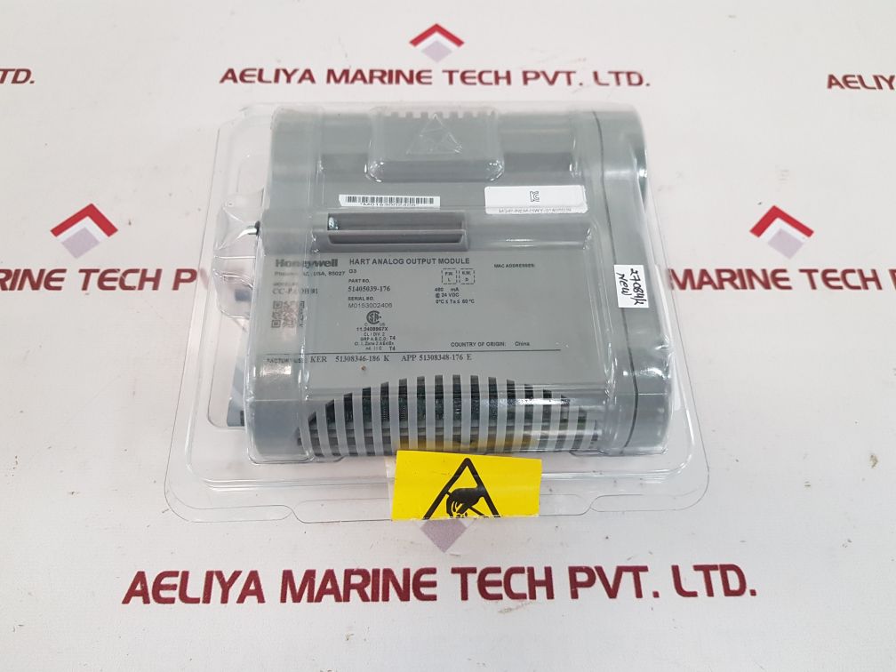 Honeywell Cc-paoh01 Hart Analog Output Module 51405039-176