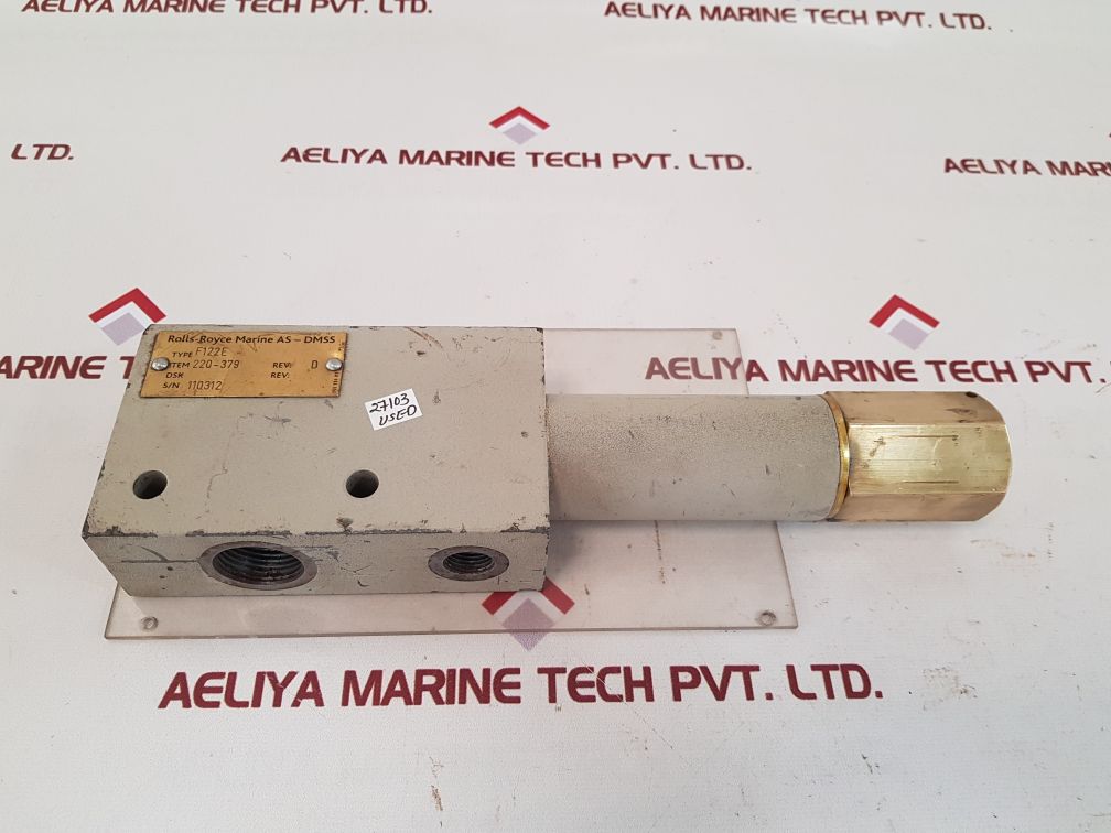 Rolls-royce F122E Control Block