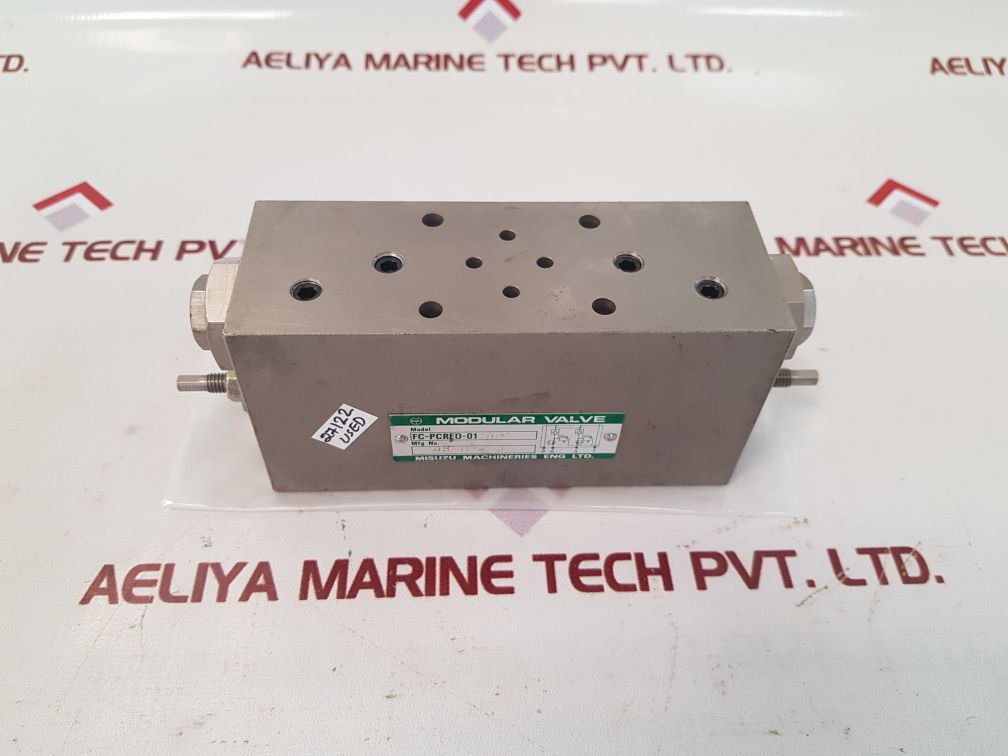 Misuzu Machineries Fc-pcreo-01-a90 Modular Valve