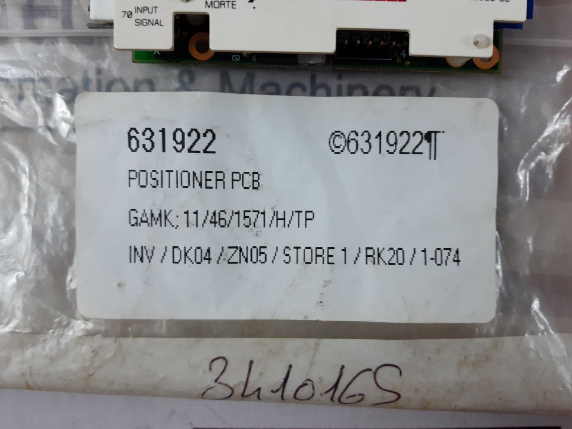 Bernard Gamk Vlv952.040.0001P Control Card