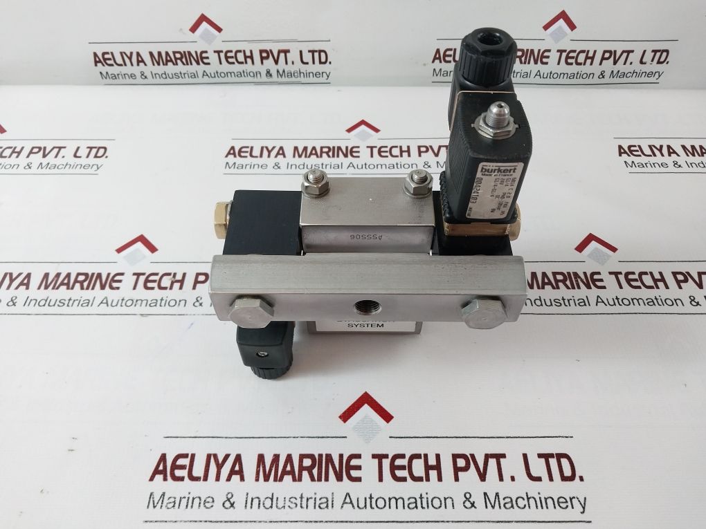  Burkert 6014 C 2,0 Fkm Ms Valve With Framo Evacuation System