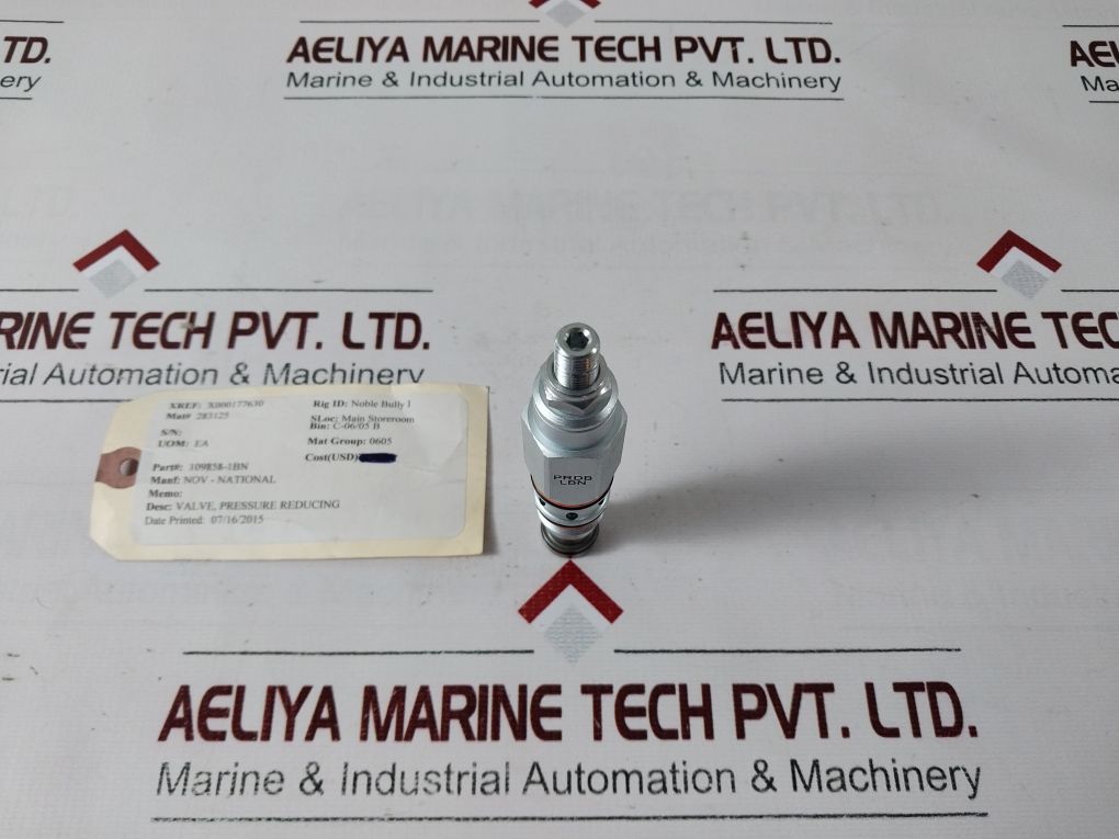Sun Hydraulics Prdb Lbn Pressure Reducing Valve 109858-1Bn 