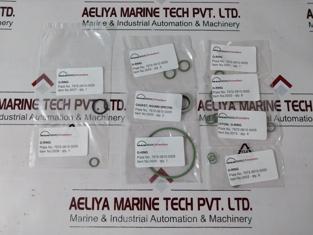 Man 7972-0610-0005 Maintenance Kit For Alpha Lubricators