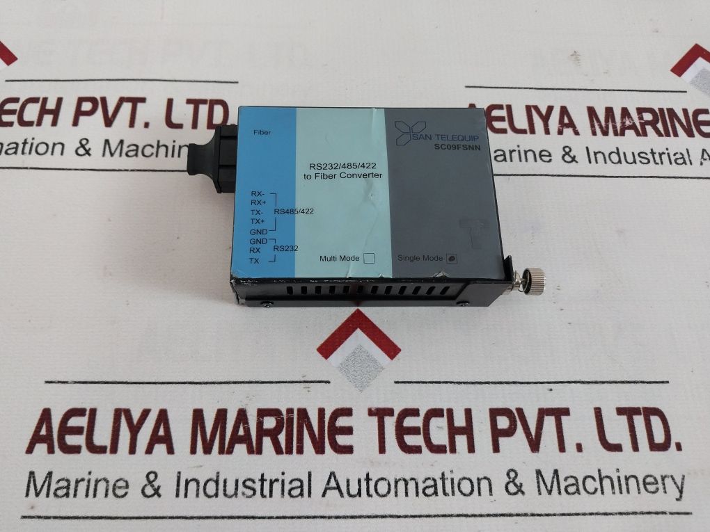 San Telequip Sc09Fsnn Ethernet To Fiber Converter Sc09Fsnn S020 Sc A
