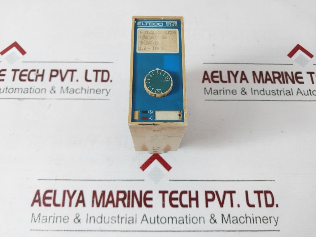 Elteco Ftl215 U24 Time Relay With Base