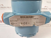 Rosemount 3051 Fieldbus Pressure Transmitter Rev.Aa 9-17.5 Vdc/17.5Ma