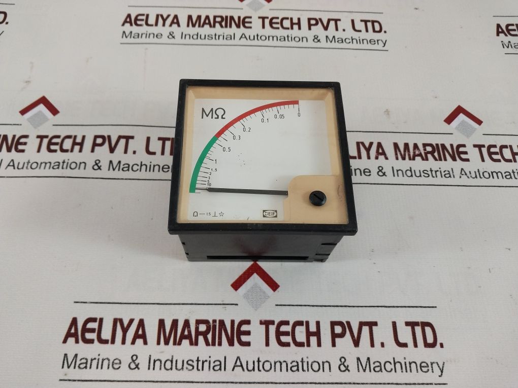 Deif 0-10 Mega Ohm Meter Insulation Monitor