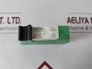 Lot of 3X PHOENIX CONTACT PLC-BSC-24DC/21-21 Relay with Socket Base 250VAC/2X6A