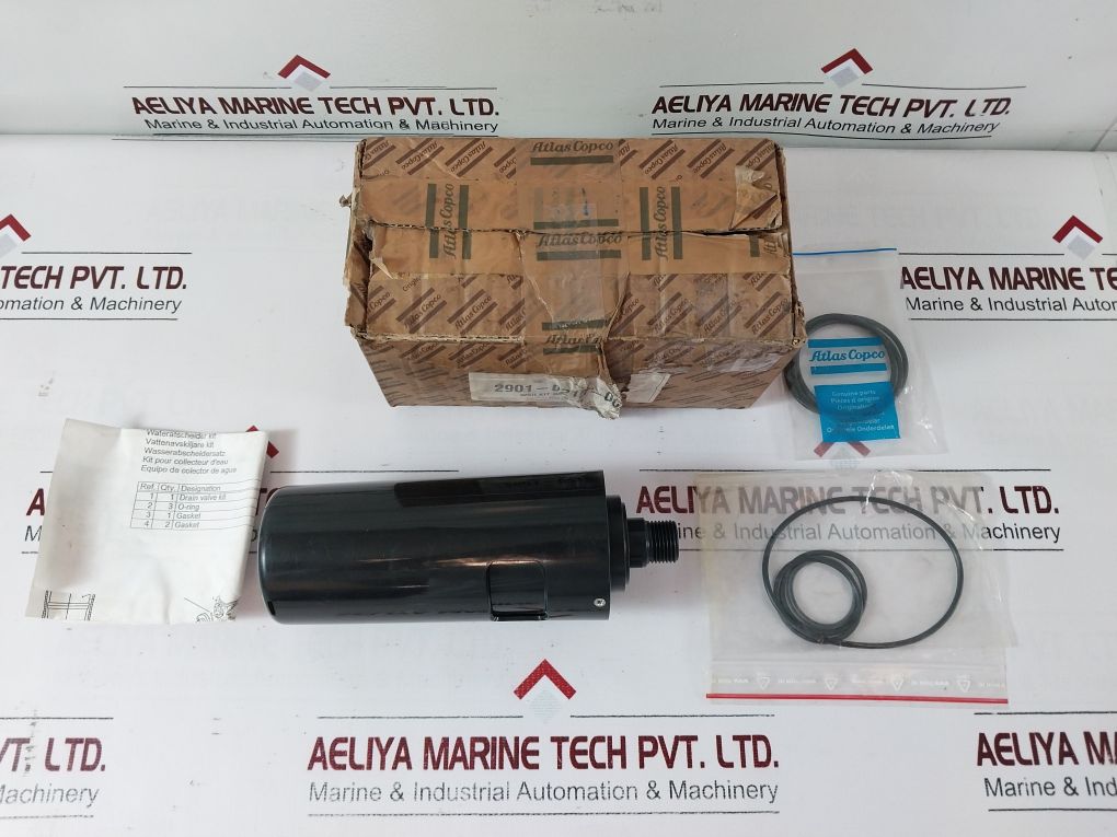 Atlas Copco 2901-0219-00 Compressor Service Kit Drain Valve Kit