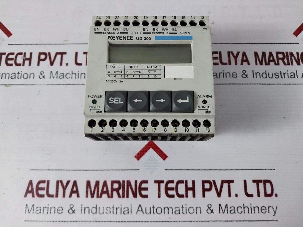 Keyence Ud-300 Ultrasonic Sensor Ac 230V 3A