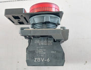 Schneider Electric Zbv-6 Holder Lamp Red 2.4W Max
