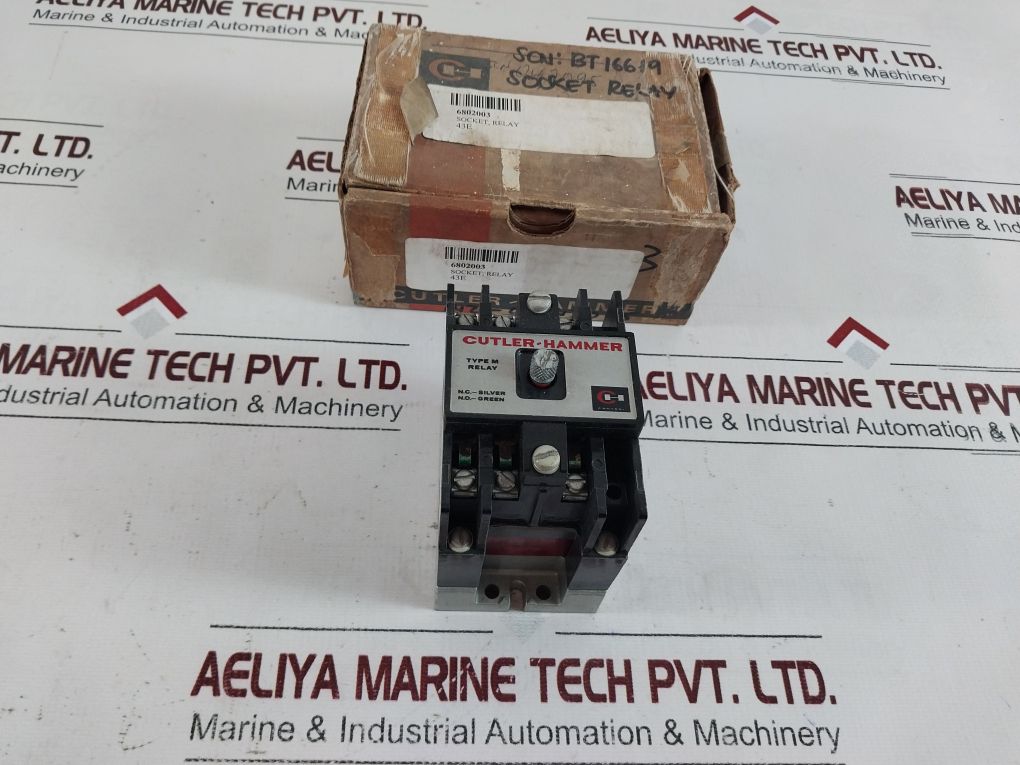 Cutler-hammer D23Mb Type M Relay D23M-1 