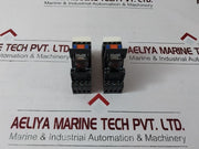 Schrack Pt570024 Relay With Pt78704 Base