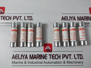 Lot of 6X Gould Electronics A5Y40 Shawmut AMP-TRAP Fuse 40 AMPS
