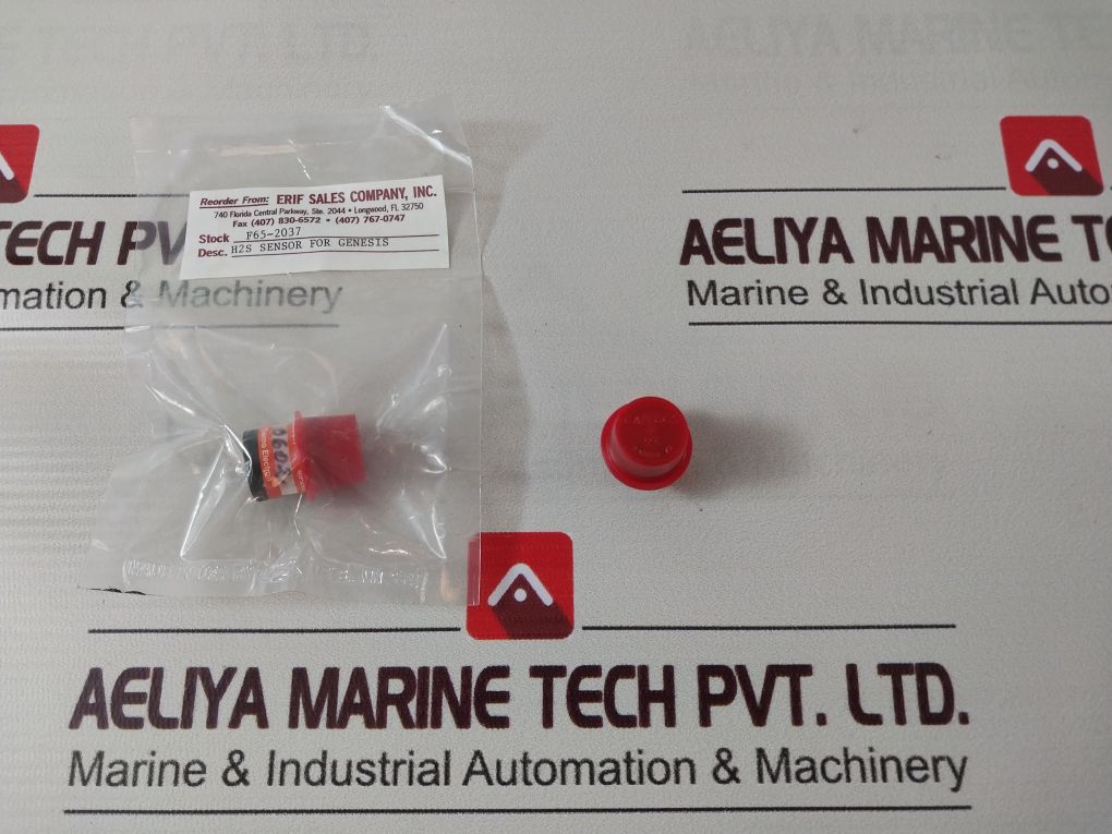 Lot Of 2X Gastech 65-2037 H2S Sensor