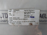 Gilmore 25168-2 Pressure Relief Valve Rev.H