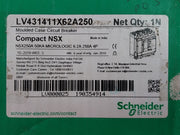 Schneider Electric Lv431411X62A250 Moulded Case Circuit Breaker 250N